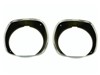  1972-74 Plymouth Cuda Headlight Bezels